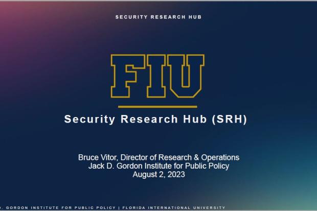 FIU Security Research Hub IUU Fishing Dashboard Tools and Resources Repository Presentation Image